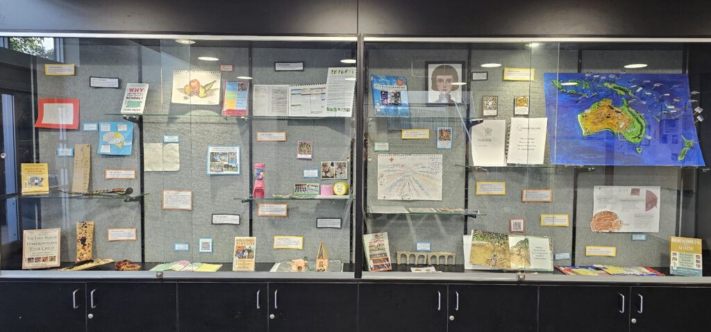 The Great SEQ Home Ed Library Display